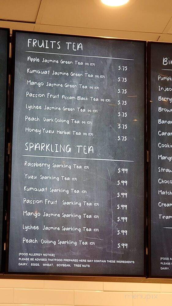 Lumi Dessert Cafe - Redmond, WA menu_pic