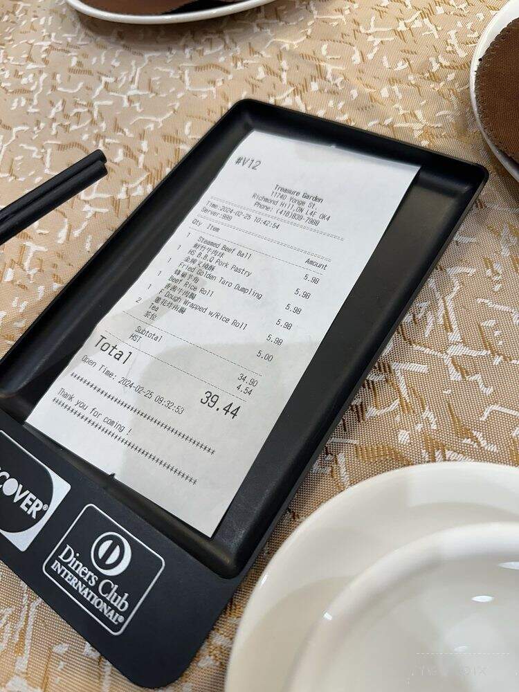 Treasure Garden - Richmond Hill, ON menu_pic