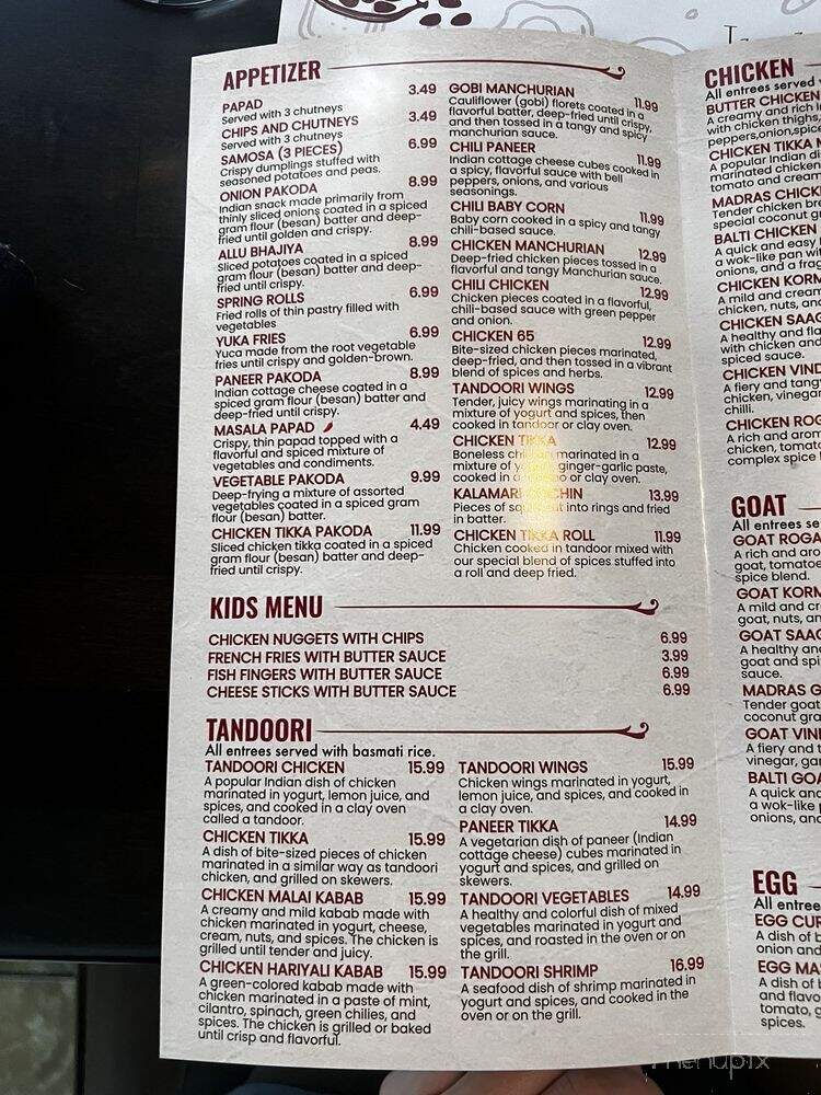 Mr. Chef - Deltona, FL menu_pic
