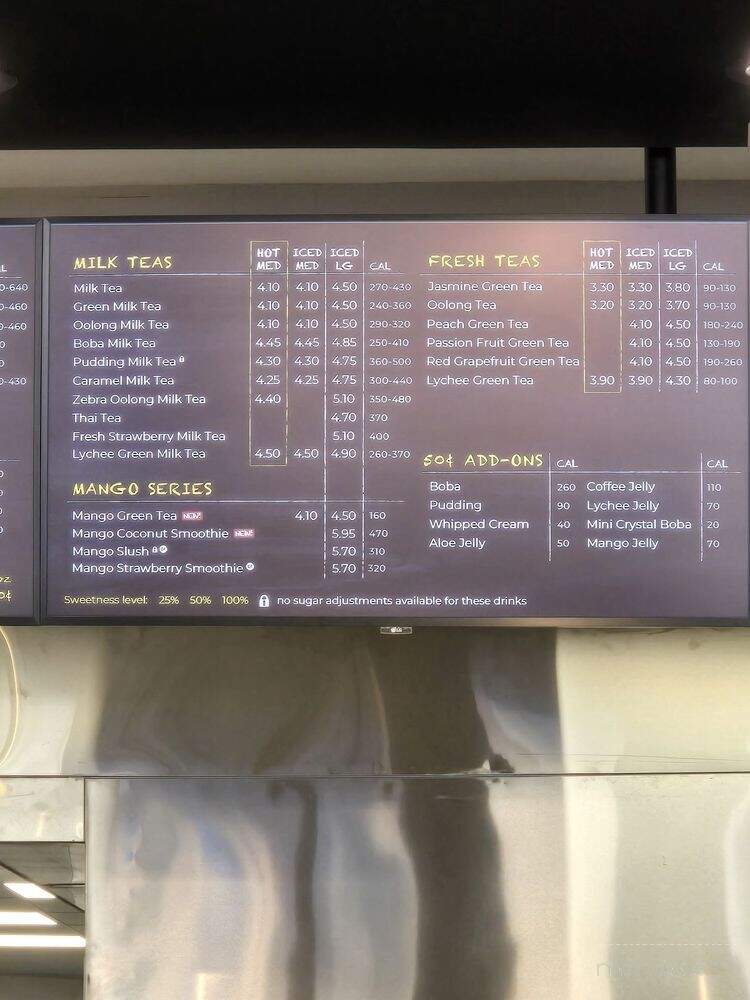 85 Degrees C Bakery Cafe - Moreno Valley, CA menu_pic