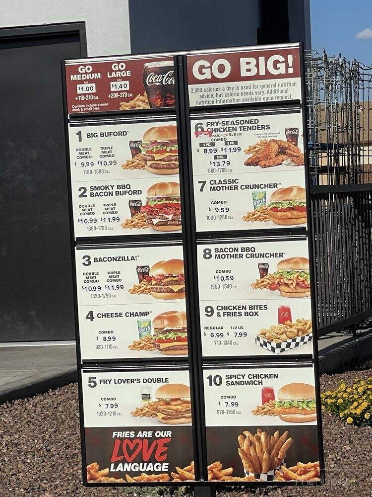 Rally's - El Mirage, AZ menu_pic