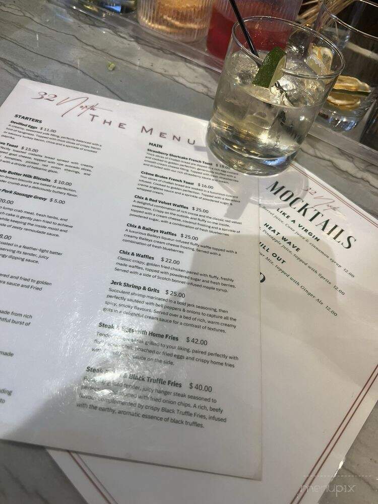 32 North - Valley Stream, NY menu_pic