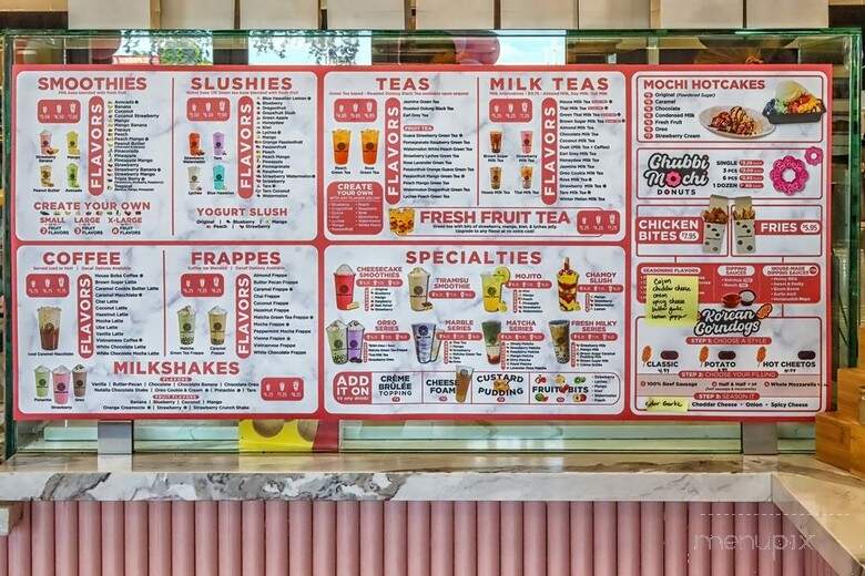 Sweet Boba Co. - Glendora, CA menu_pic