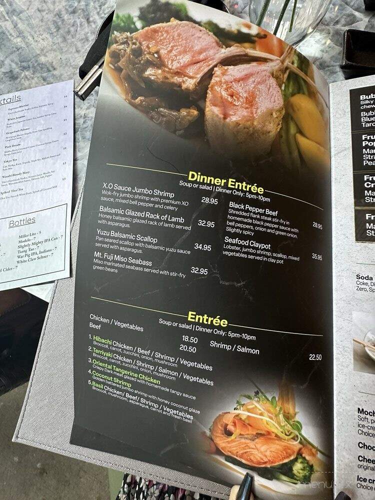 Mt Fuji Japanese Cuisine - Indianapolis, IN menu_pic