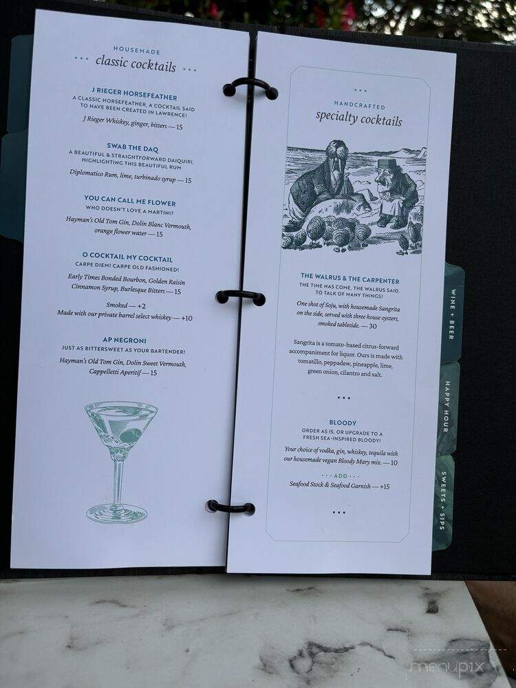 Aqua Penny's - Overland Park, KS menu_pic
