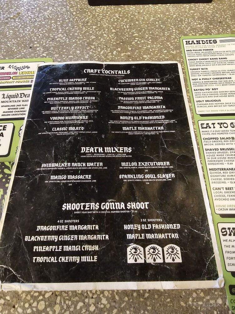 Voodoo Brewing - Fort Myers, FL menu_pic