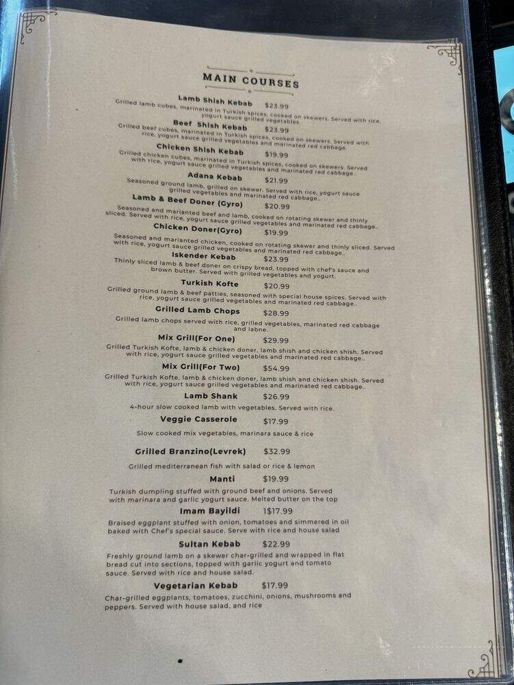 Chef's Table - Helotes, TX menu_pic