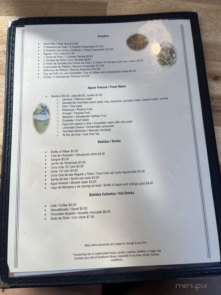 Mely's Restaurant - Pasadena, CA menu_pic