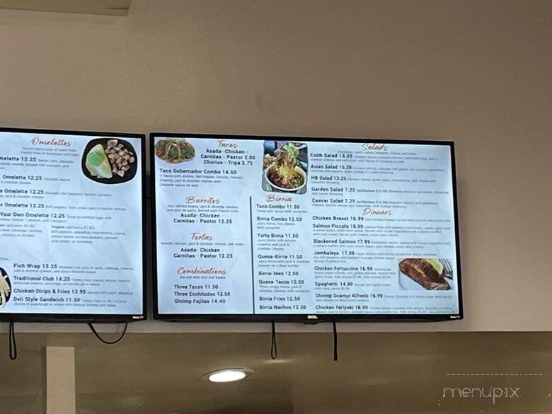 Oscar Cafe - Huntington Beach, CA menu_pic