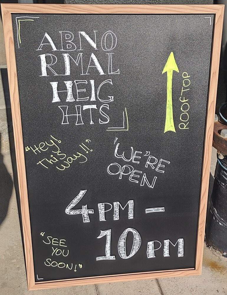 Abnormal Heights - San Diego, CA menu_pic