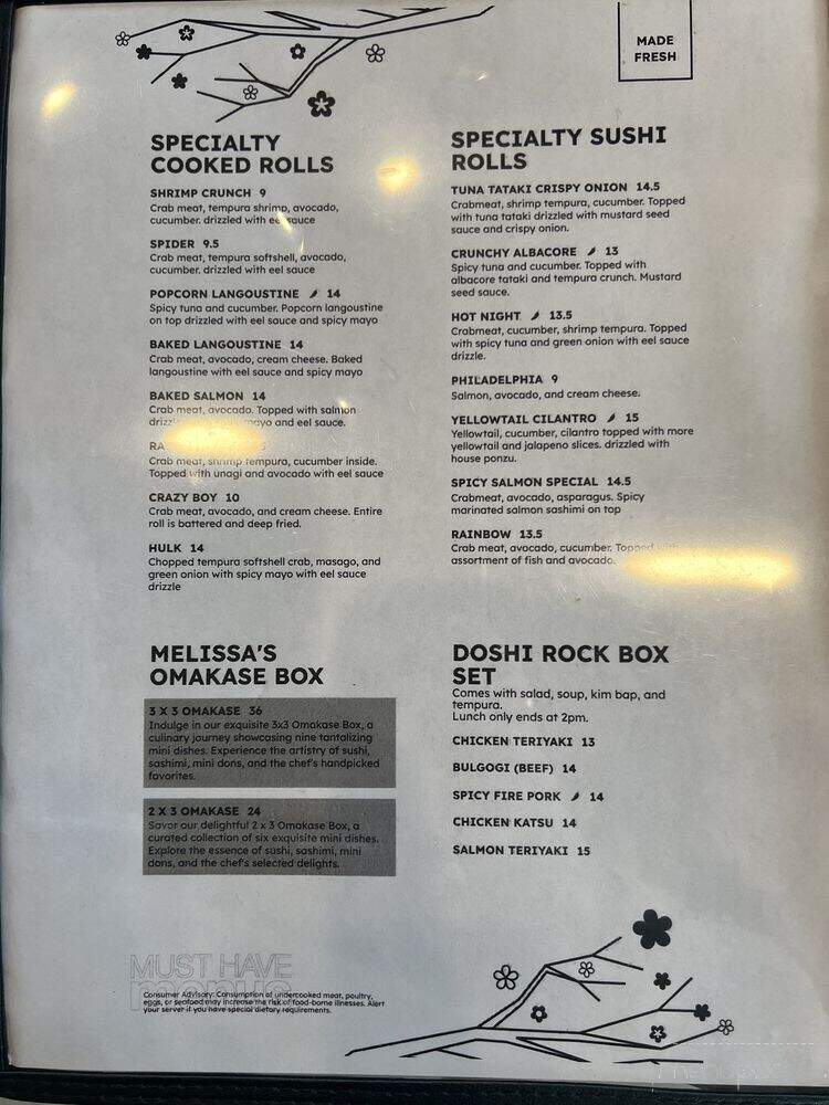 Doshi Sushi - Melissa, TX