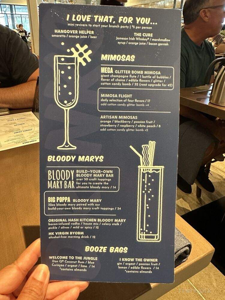 Hash Kitchen - Fort Worth, TX menu_pic