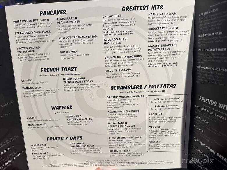Hash Kitchen - Fort Worth, TX menu_pic