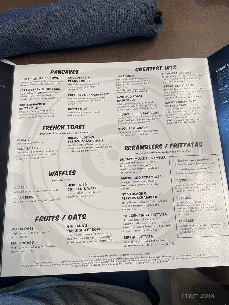 Hash Kitchen - Fort Worth, TX menu_pic