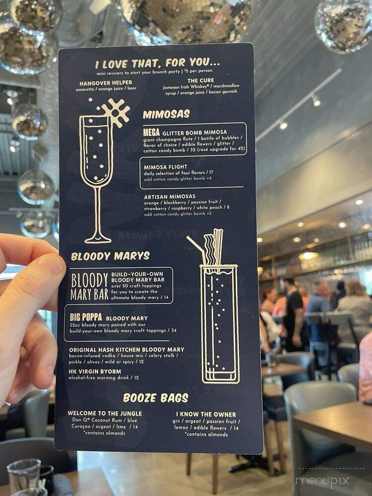Hash Kitchen - Fort Worth, TX menu_pic