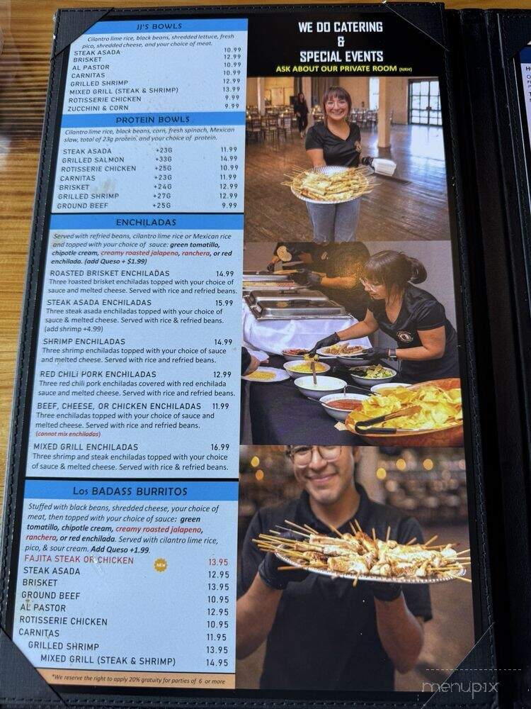 JJ's Taco Shop - North Richland Hills, TX menu_pic