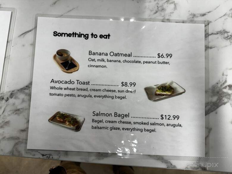 Redshift Coffee Roasters - Lake Forest, CA menu_pic