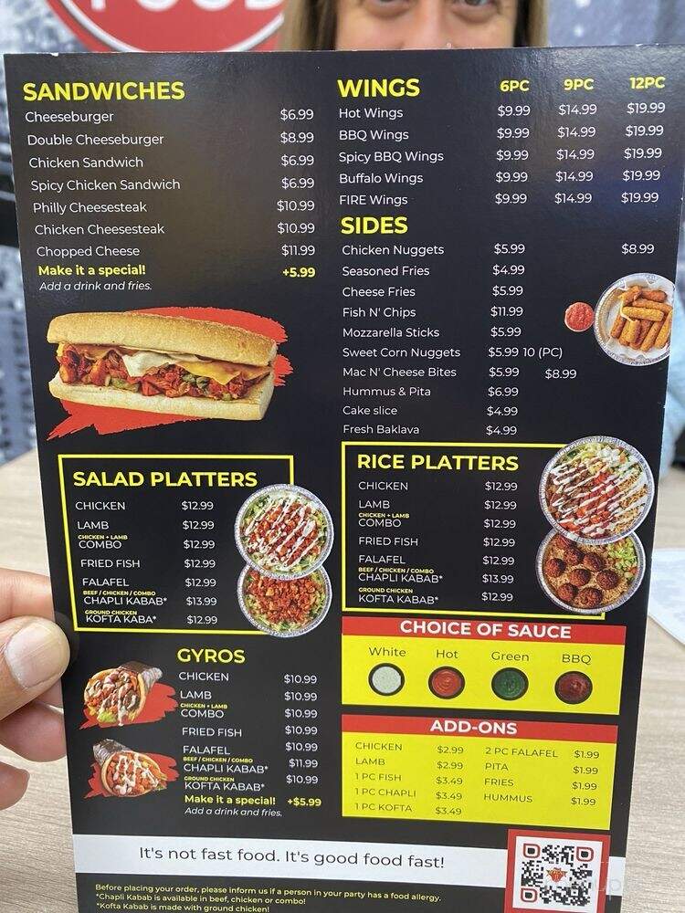 Naz's Halal Food - Corona, CA menu_pic