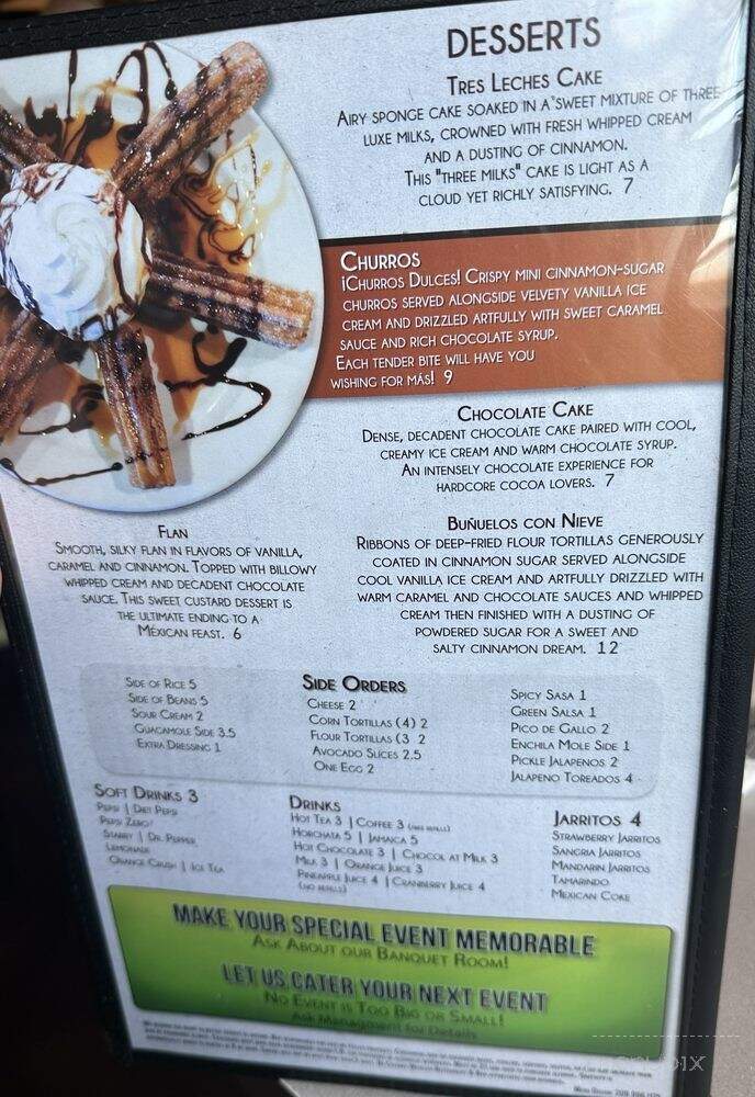 De Colores Mexican Restaurant & Bar - Lathrop, CA menu_pic
