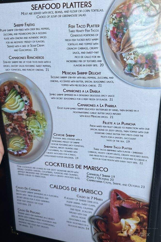 De Colores Mexican Restaurant & Bar - Lathrop, CA menu_pic
