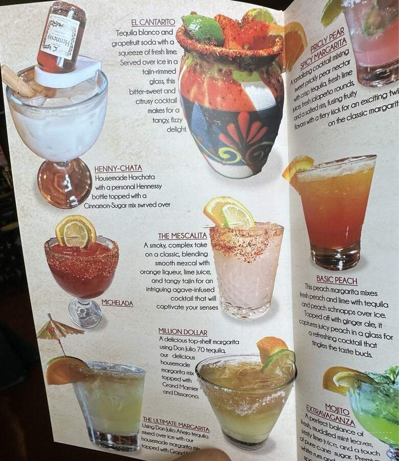 De Colores Mexican Restaurant & Bar - Lathrop, CA menu_pic