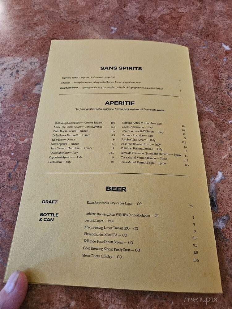 Corsica - Denver, CO menu_pic