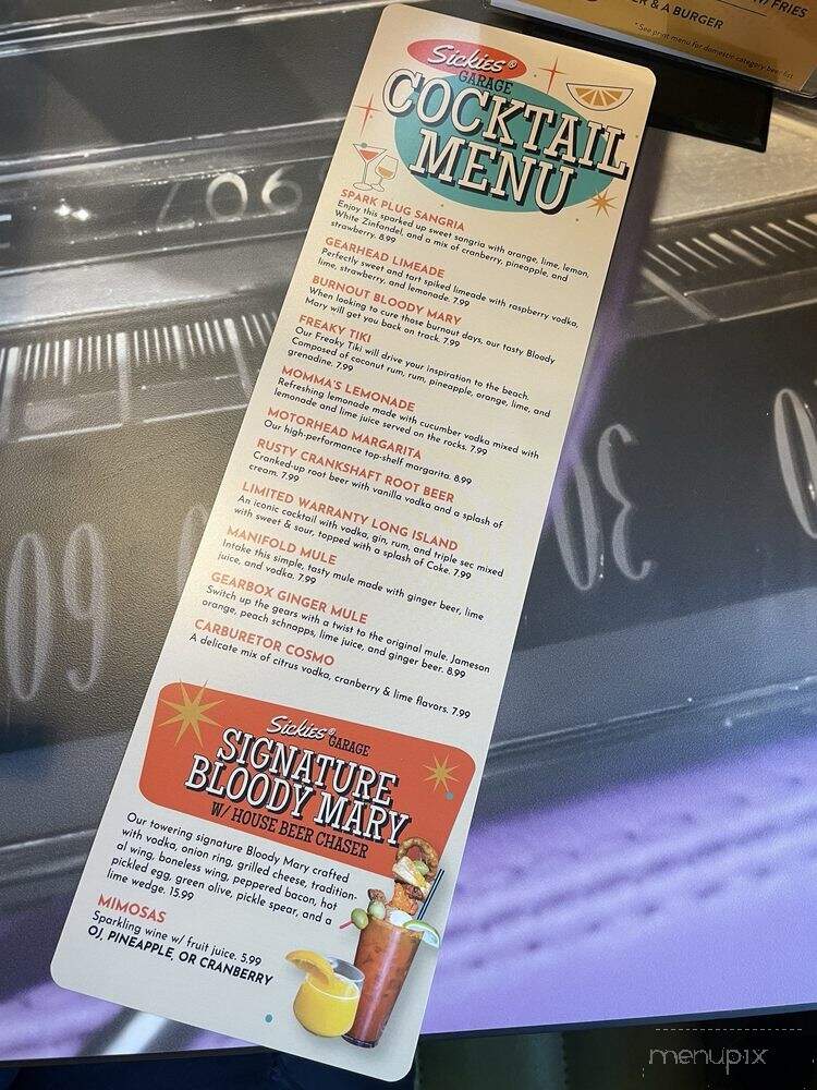 Sickies Garage Burgers & Brews - Wichita, KS