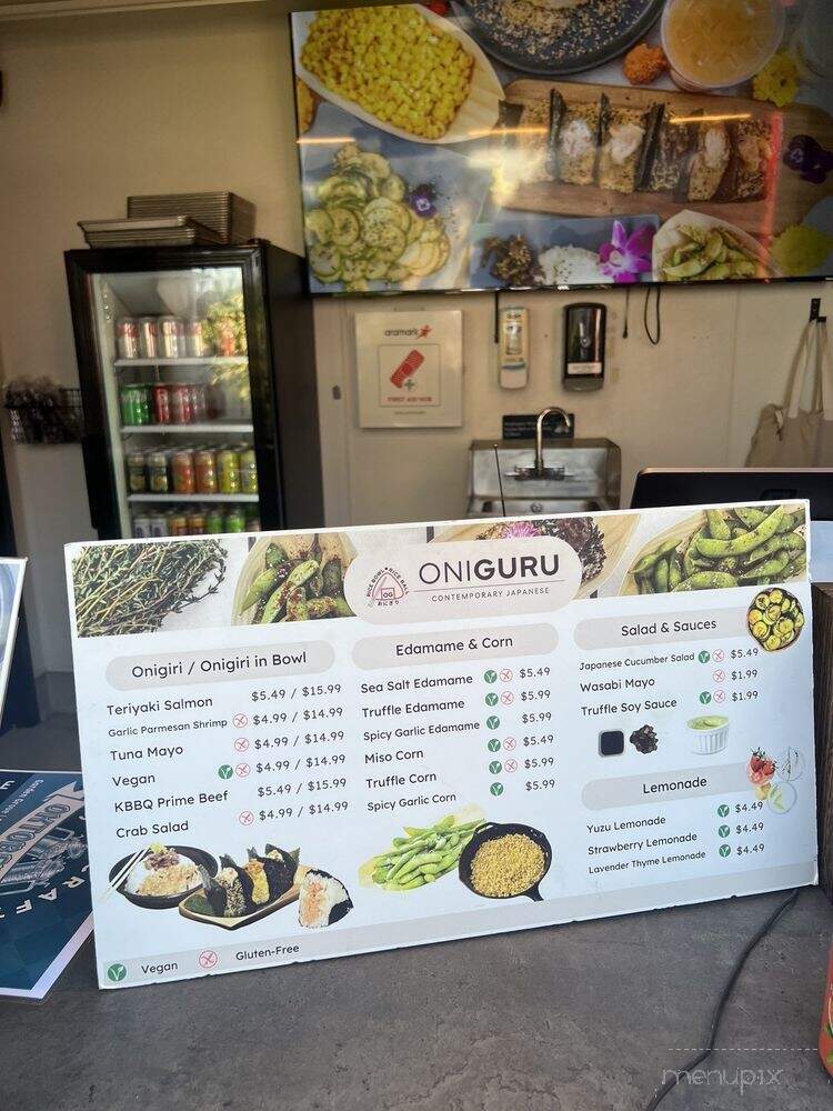 OniGuru - Garden Grove, CA menu_pic