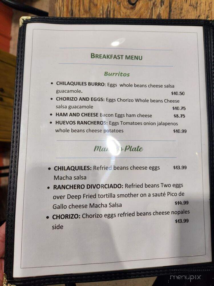 Dublin Taqueria - Dublin, CA menu_pic