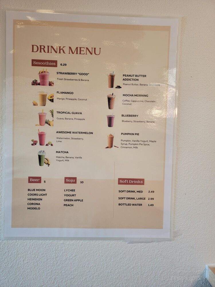 Wings to Us - Henderson, NV menu_pic