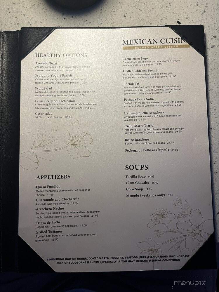 Santo Placer - San Diego, CA menu_pic