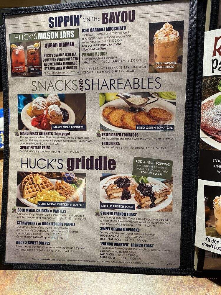 Huckleberry's Breakfast & Lunch - San Jose, CA menu_pic