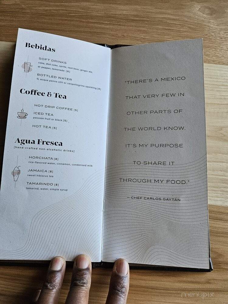 Paseo - Anaheim, CA menu_pic