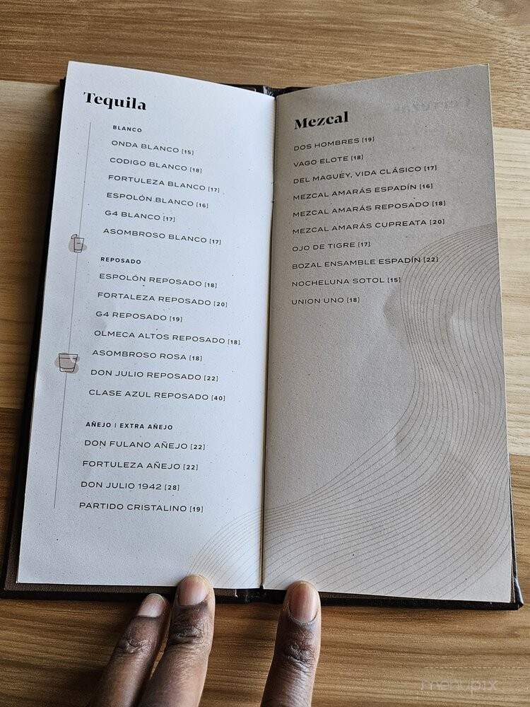 Paseo - Anaheim, CA menu_pic