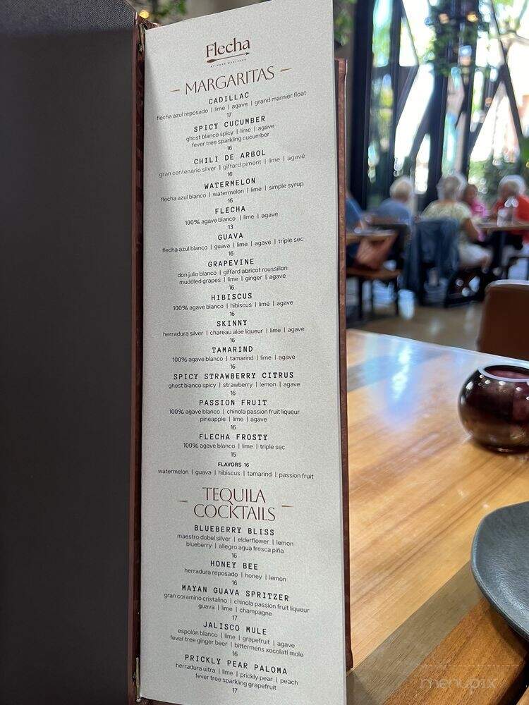 Flecha Cantina - Huntington Beach, CA menu_pic