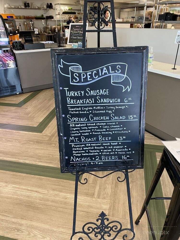 Tahoe Natural Cafe - Reno, NV menu_pic