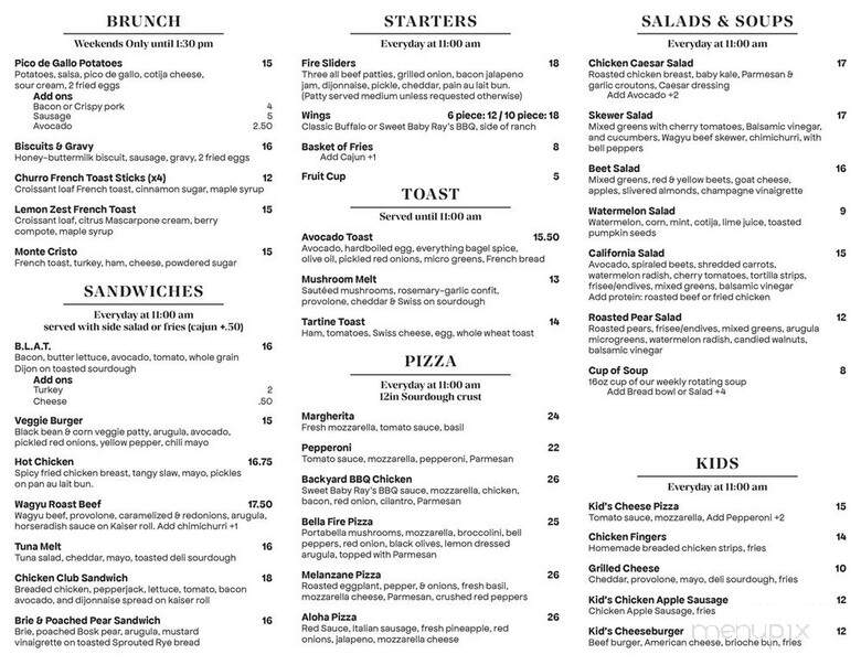 Firebrand Artisan Breads - Alameda, CA menu_pic