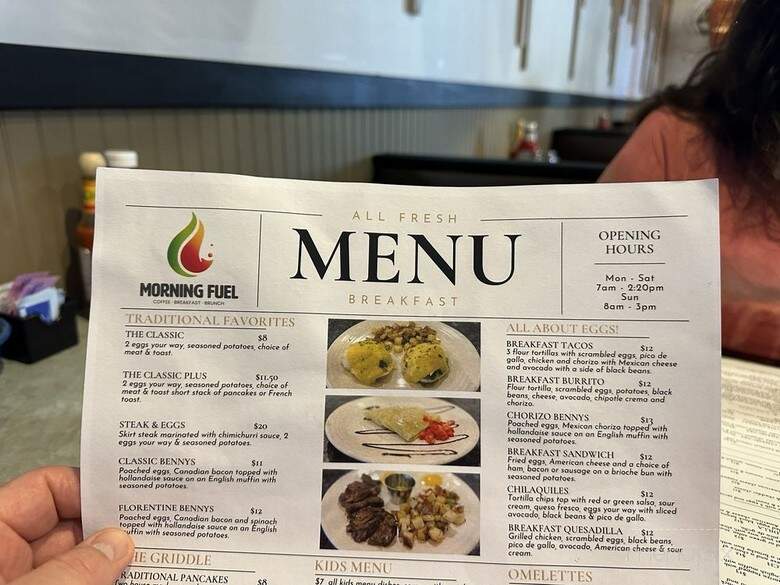 Morning Fuel - West Lawn, PA menu_pic