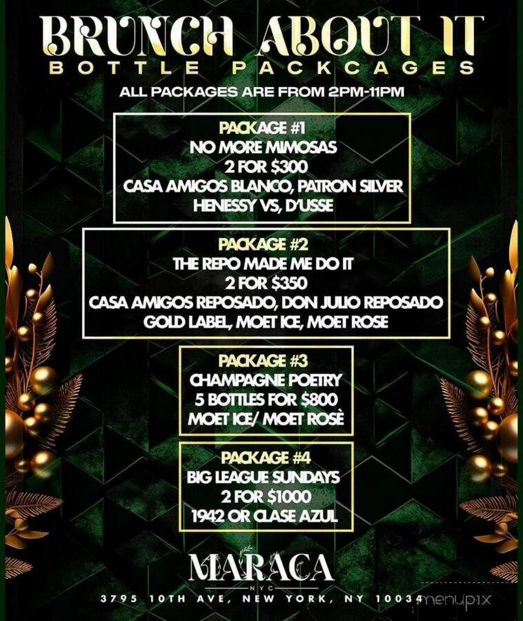 Maraca NYC - New York, NY menu_pic