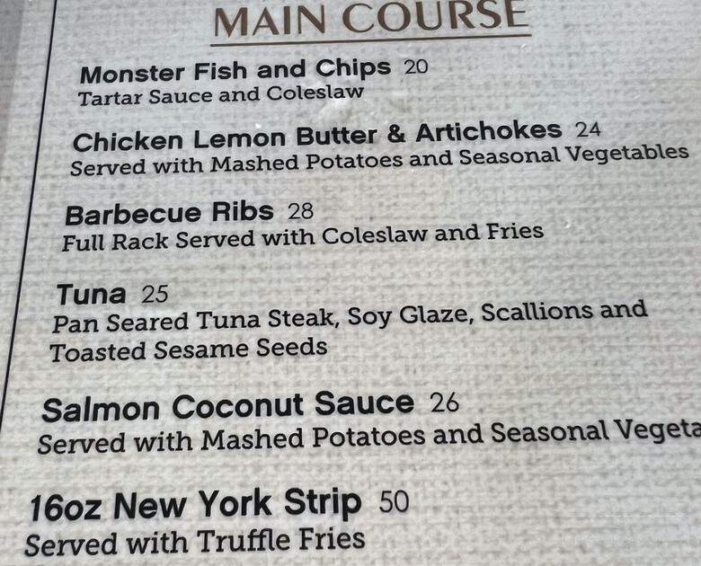 Pier 14 Tapas & Cocktails - Lauderdale-by-the-Sea, FL menu_pic