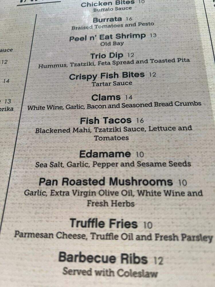 Pier 14 Tapas & Cocktails - Lauderdale-by-the-Sea, FL menu_pic