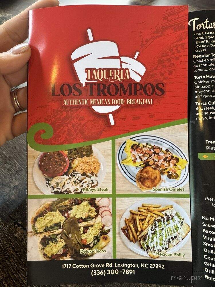 Taqueria Los Trompos - Lexington, NC menu_pic