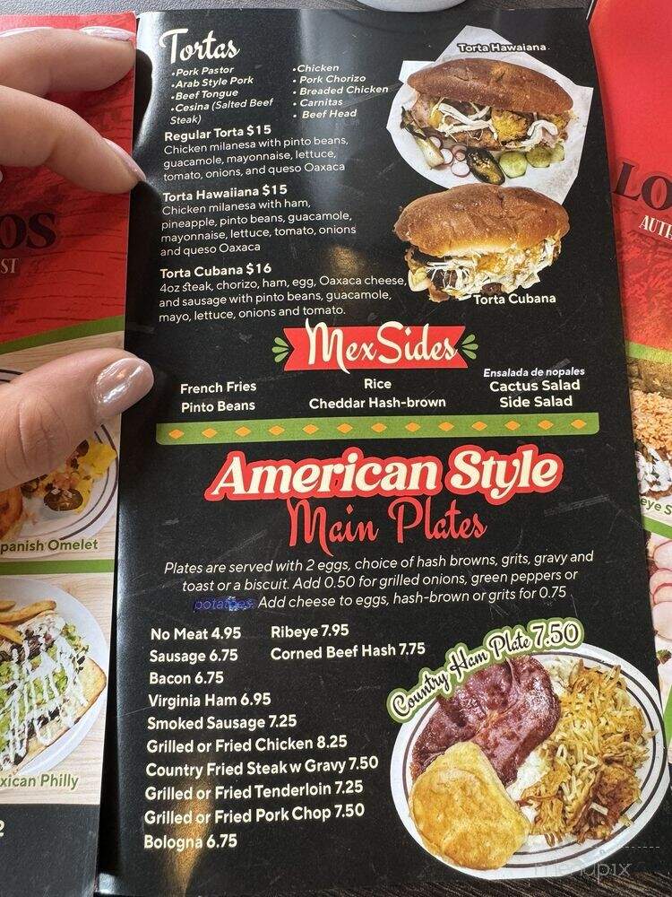 Taqueria Los Trompos - Lexington, NC menu_pic