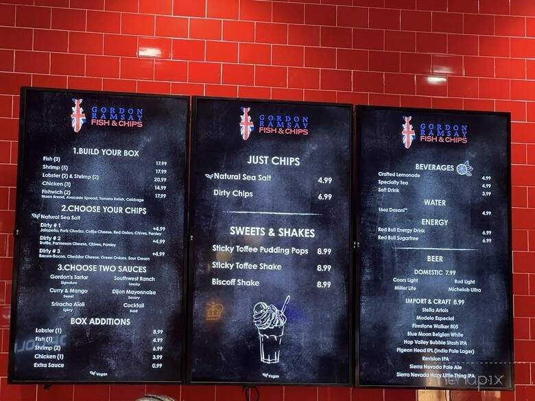 Gordon Ramsay Fish & Chip - Reno, NV menu_pic