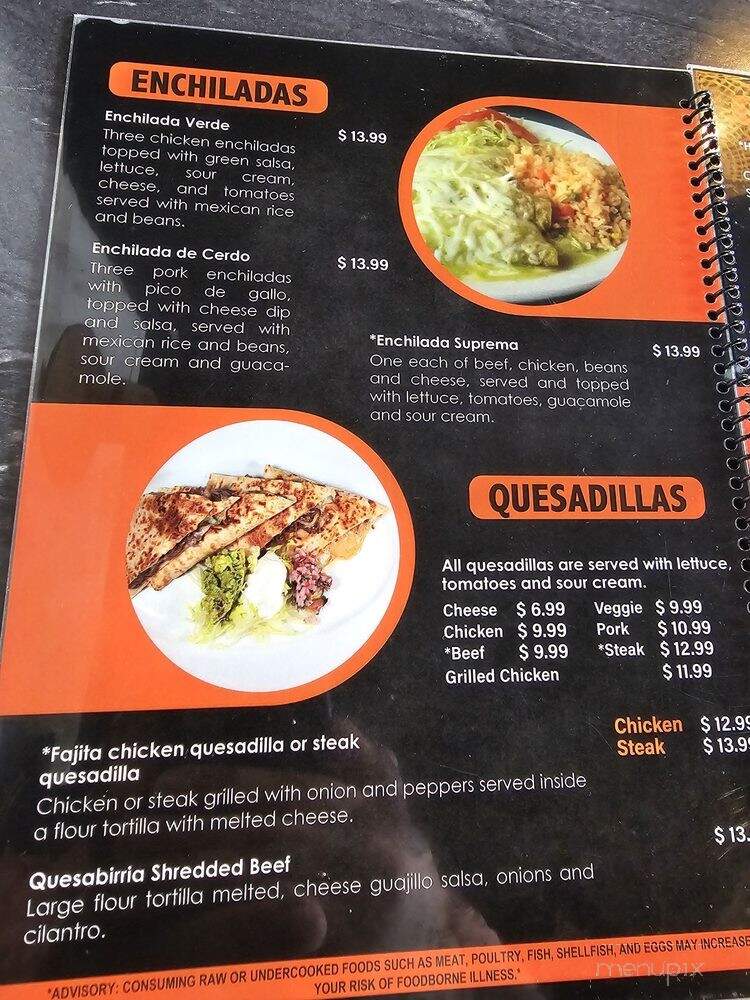 Los Compadres Restaurant - Cumming, GA menu_pic