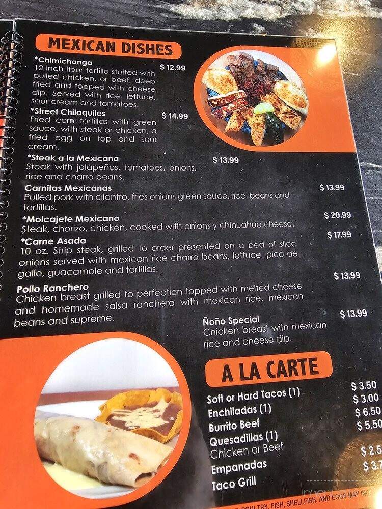 Los Compadres Restaurant - Cumming, GA menu_pic