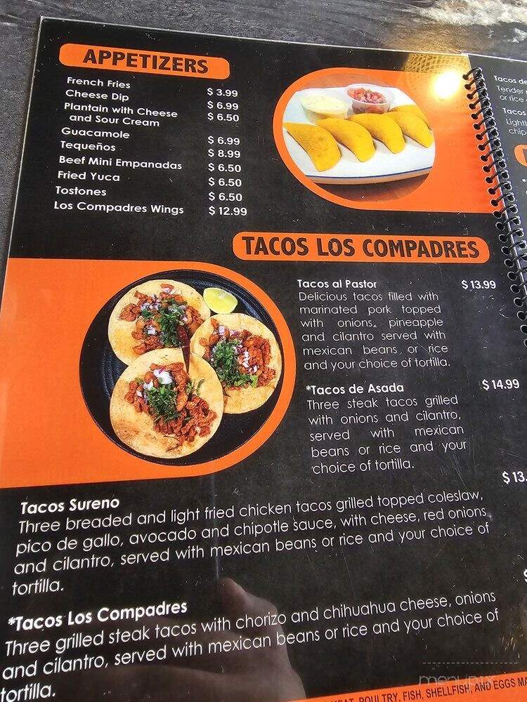 Los Compadres Restaurant - Cumming, GA menu_pic