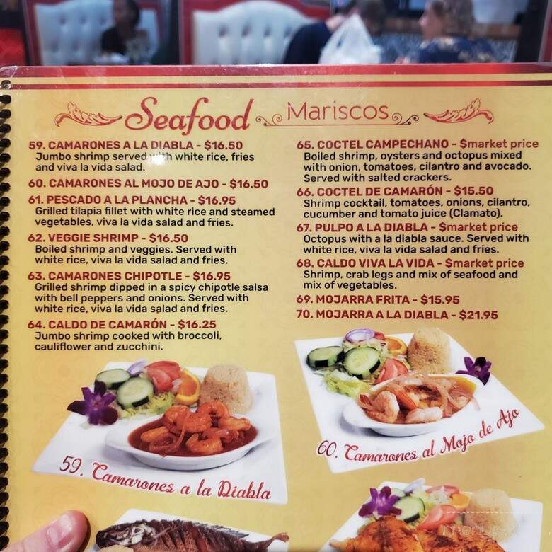 Viva La Vida - Opelika, AL menu_pic