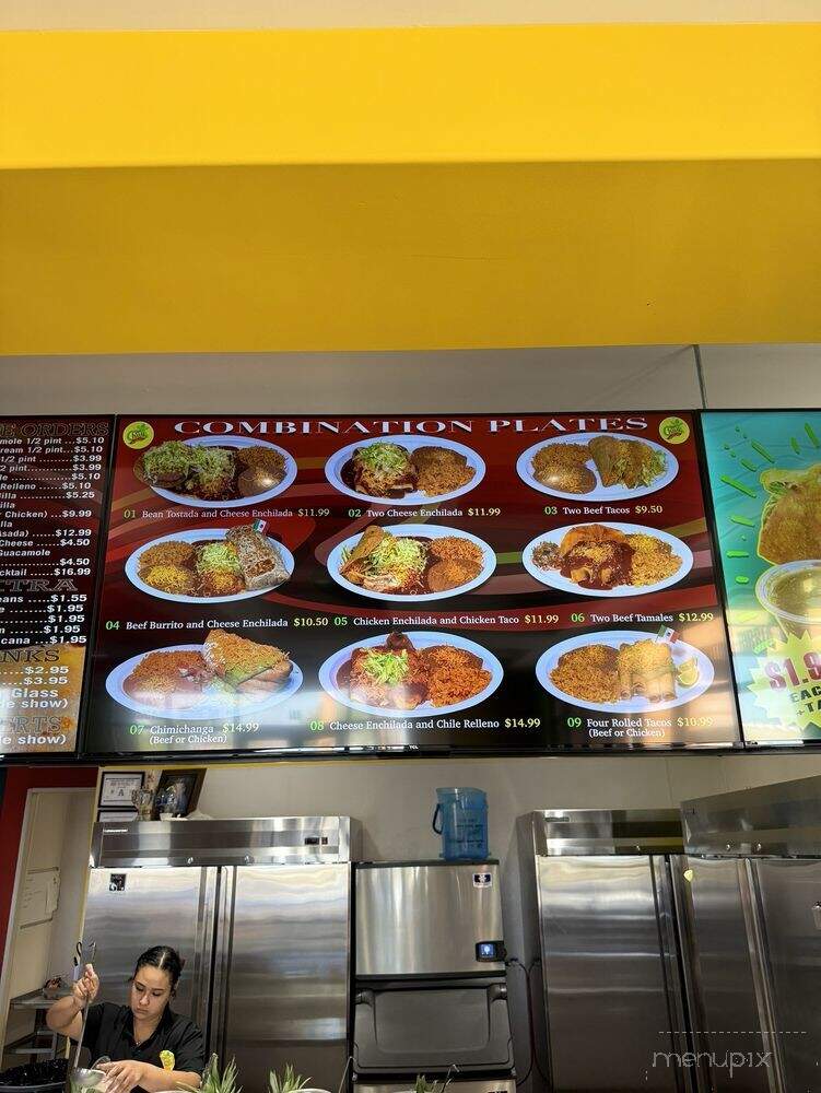 Don Chuy Mexican Grill - Las Vegas, NV menu_pic