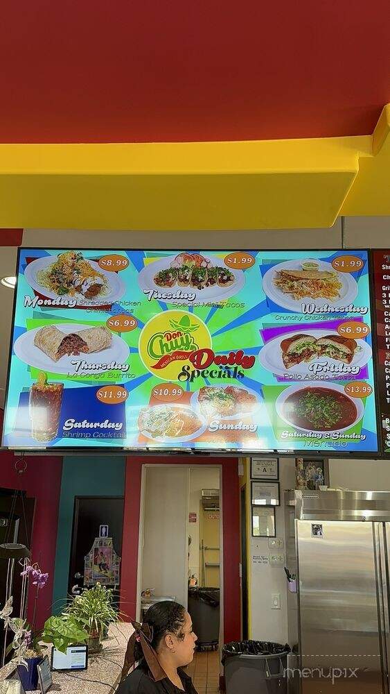 Don Chuy Mexican Grill - Las Vegas, NV menu_pic